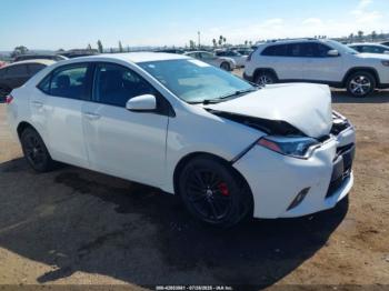  Salvage Toyota Corolla