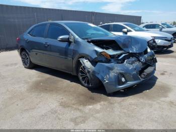  Salvage Toyota Corolla