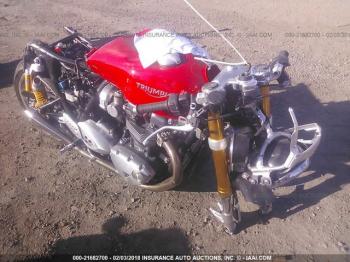  Salvage Triumph Motorcycle Thruxton