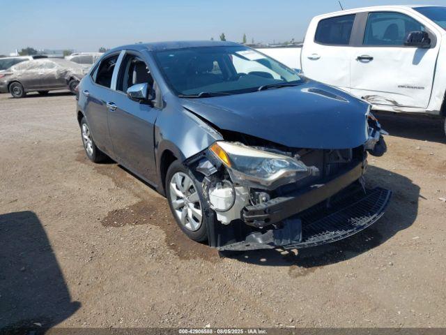  Salvage Toyota Corolla