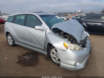  Salvage Toyota Matrix