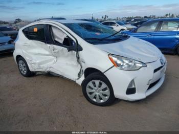  Salvage Toyota Prius c