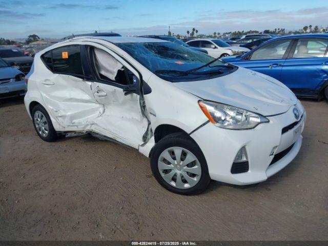  Salvage Toyota Prius c