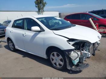  Salvage Toyota Matrix