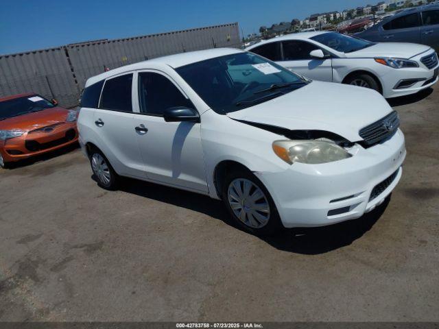 Salvage Toyota Matrix