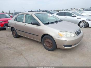  Salvage Toyota Corolla