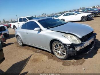  Salvage INFINITI G35
