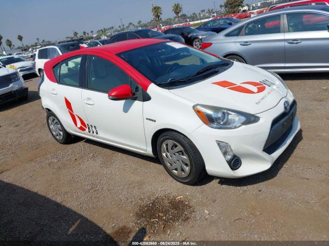  Salvage Toyota Prius c