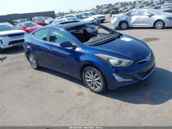  Salvage Hyundai ELANTRA