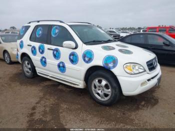  Salvage Mercedes-Benz M-Class