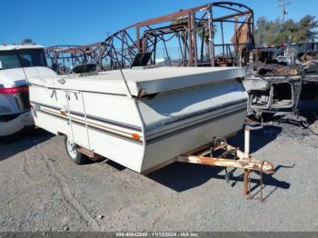  Salvage Alpine Pop Up Trailer