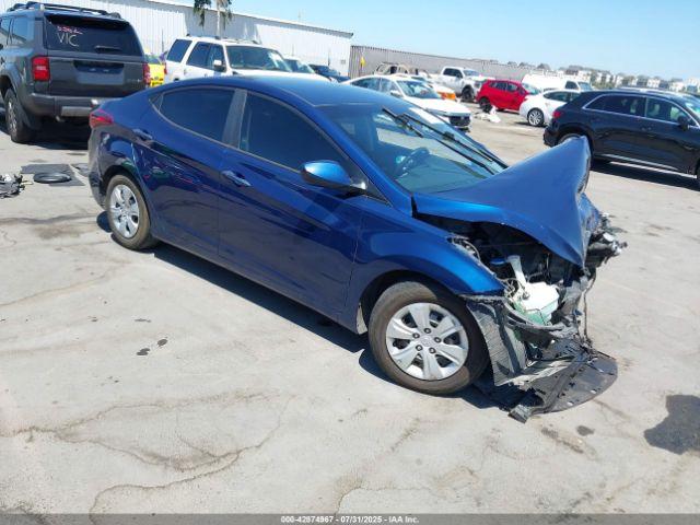  Salvage Hyundai ELANTRA