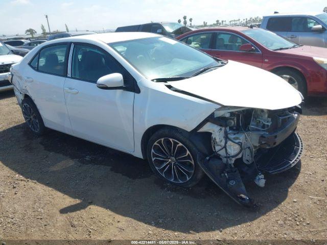  Salvage Toyota Corolla