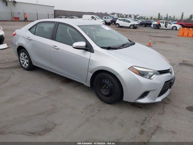  Salvage Toyota Corolla