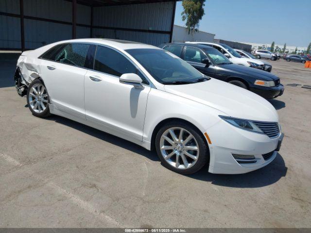  Salvage Lincoln MKZ Hybrid