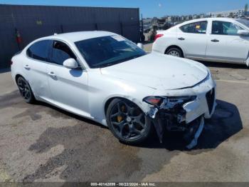  Salvage Alfa Romeo Giulia