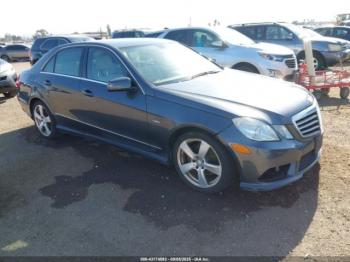  Salvage Mercedes-Benz E-Class