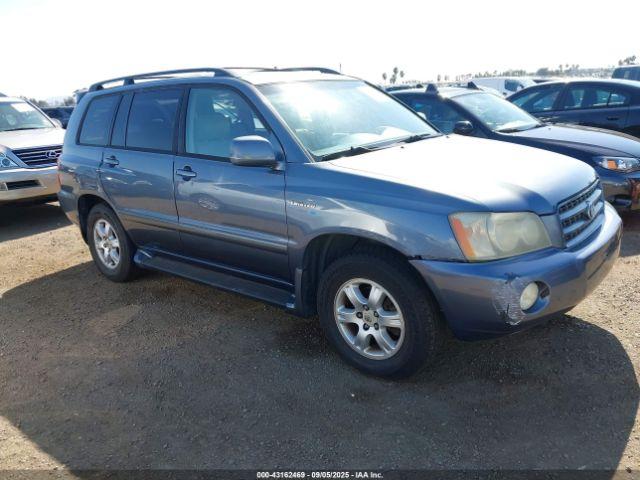  Salvage Toyota Highlander