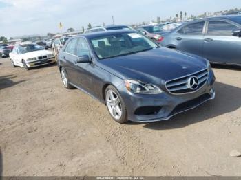  Salvage Mercedes-Benz E-Class