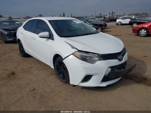  Salvage Toyota Corolla