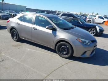  Salvage Toyota Corolla