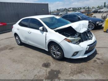  Salvage Toyota Corolla