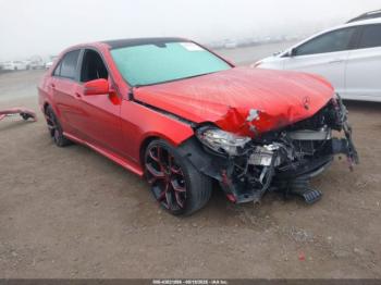  Salvage Mercedes-Benz E-Class