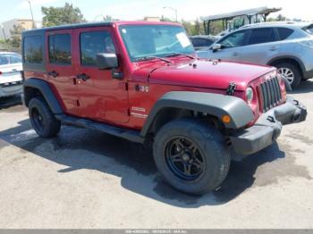  Salvage Jeep Wrangler