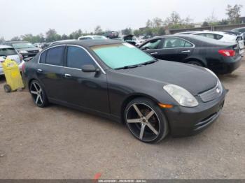  Salvage INFINITI G35