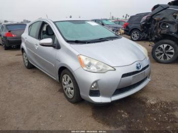  Salvage Toyota Prius c