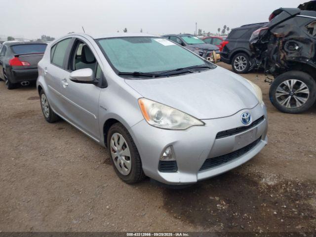  Salvage Toyota Prius c