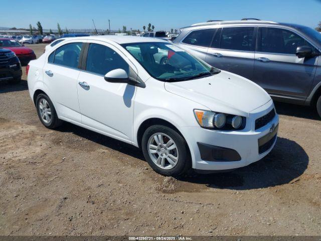  Salvage Chevrolet Sonic