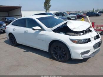  Salvage Chevrolet Malibu