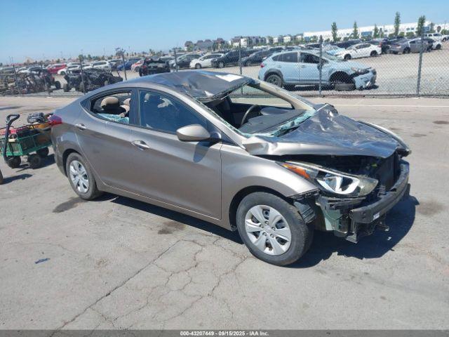  Salvage Hyundai ELANTRA