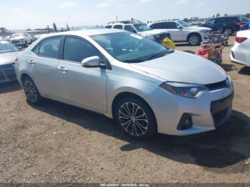  Salvage Toyota Corolla
