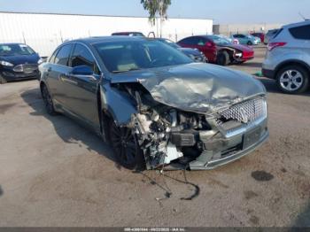  Salvage Lincoln MKZ Hybrid