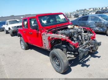  Salvage Jeep Wrangler