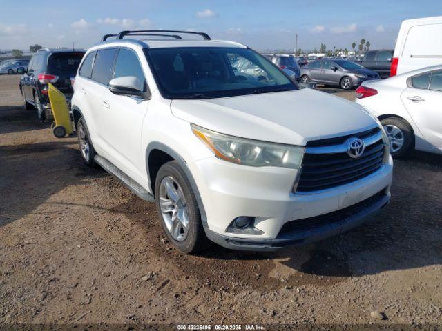  Salvage Toyota Highlander