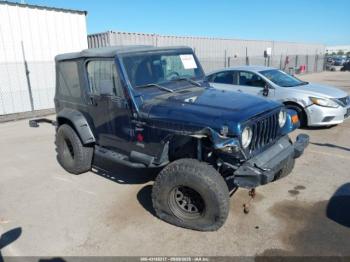  Salvage Jeep Wrangler