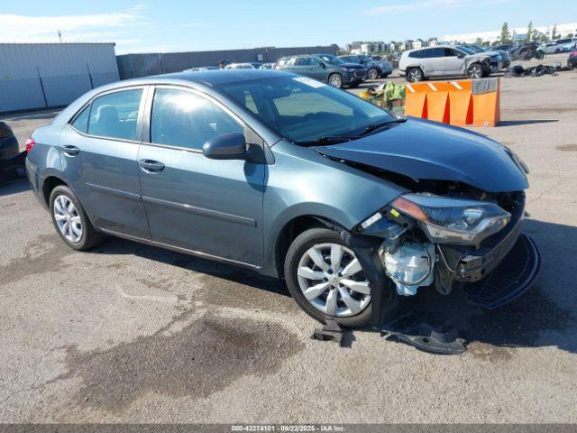  Salvage Toyota Corolla