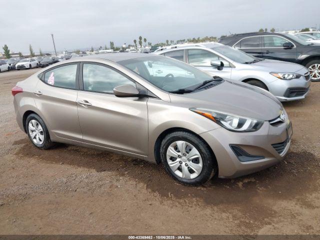  Salvage Hyundai ELANTRA