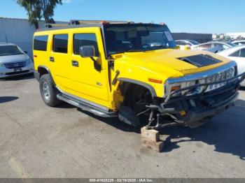  Salvage HUMMER H2 Suv
