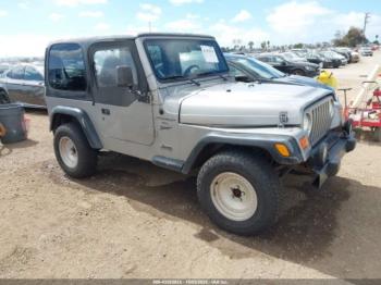  Salvage Jeep Wrangler