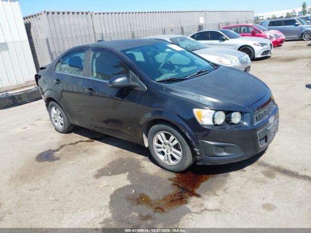  Salvage Chevrolet Sonic