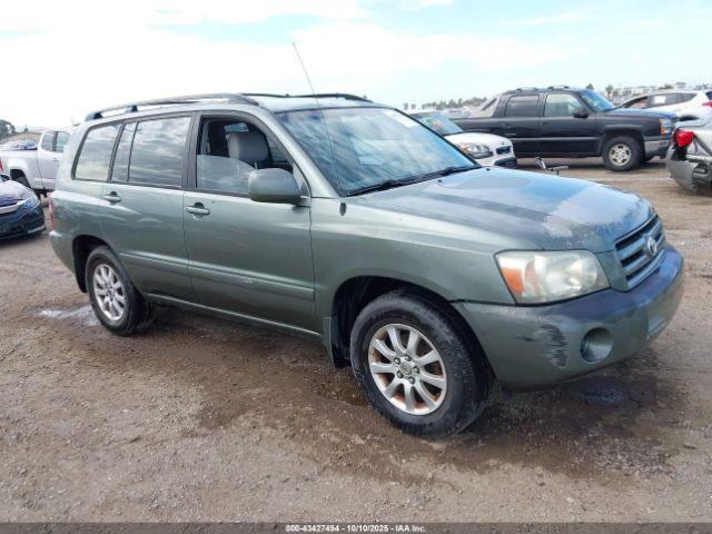  Salvage Toyota Highlander
