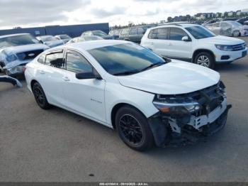  Salvage Chevrolet Malibu