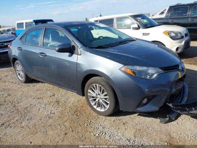  Salvage Toyota Corolla