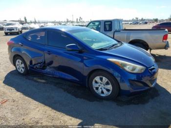  Salvage Hyundai ELANTRA