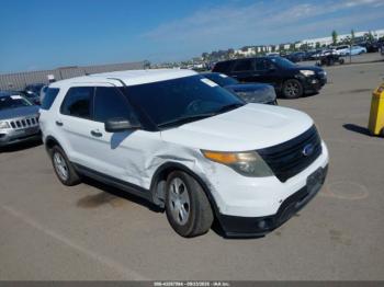  Salvage Ford Police Interceptor