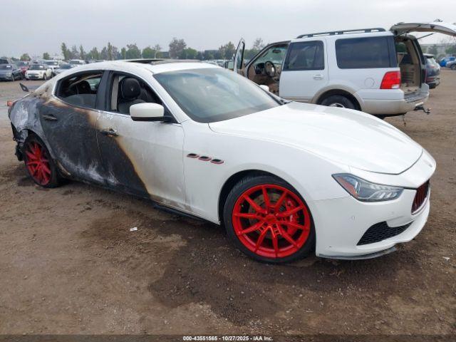  Salvage Maserati Ghibli